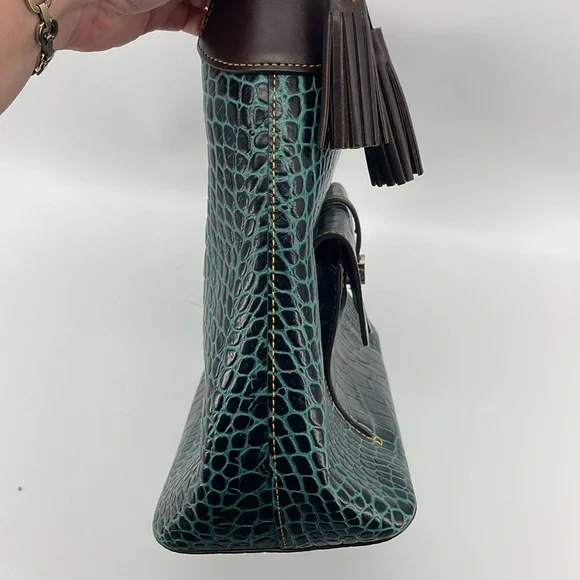 Dooney & Bourke Hobo Bag in Teal G4 - Picture 7 of 11